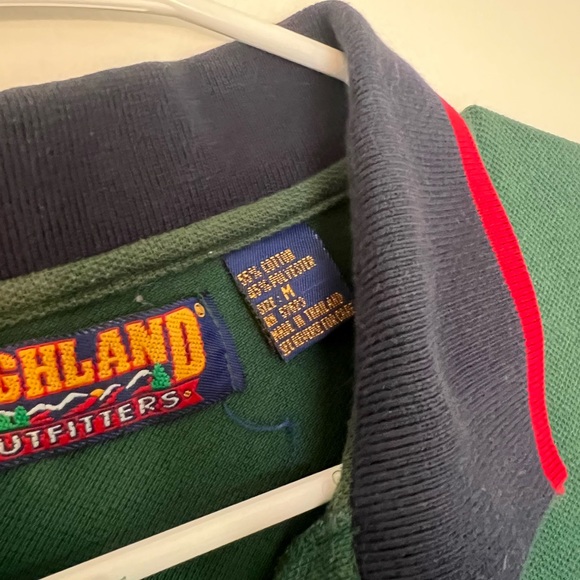 Vintage Highland Outfitters 90’s Polo Size Medium - Picture 5 of 5